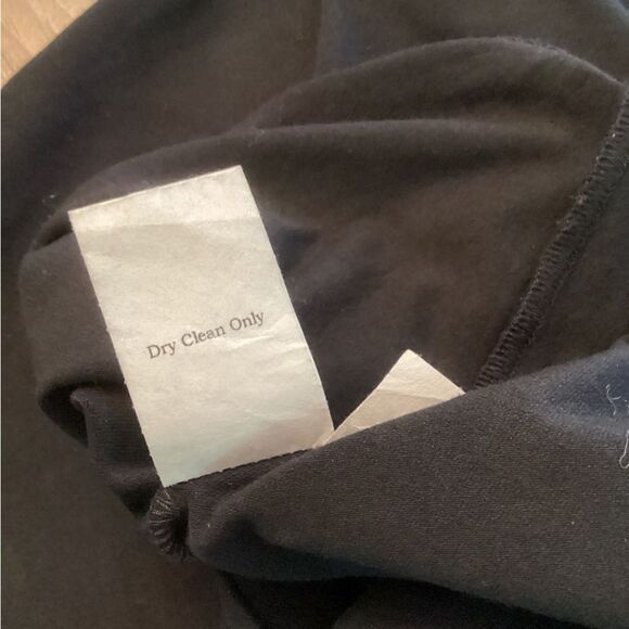 BLUE FISH SIZE 1 LARGE LONG BLACK MAXI SKIRT STRAIGHT PENCIL MINIMALIST FLARED - Picture 6 of 6